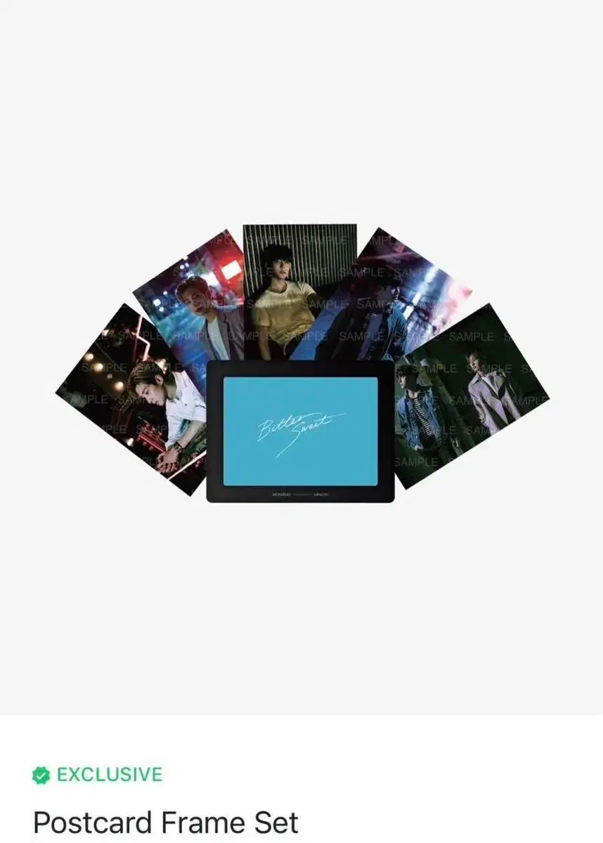 세븐틴 민규원우 비터스윗 bittersweet postcard set | 브랜드 중고
